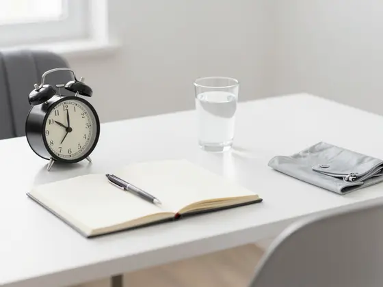 Professional leaving a clean healthcare appointment